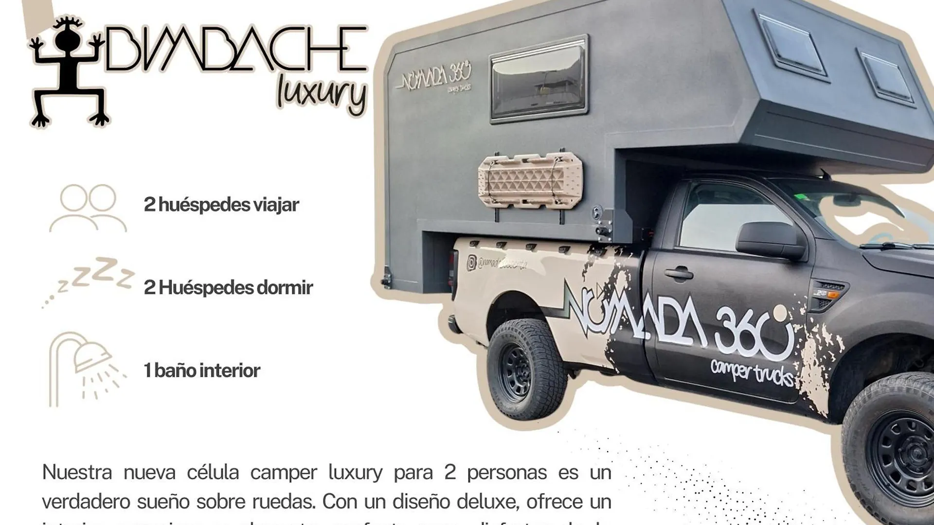 Celula Camper Luxury 4X4 Para 2 Personas Puerto de la Cruz  0*, Puerto de la Cruz (Tenerife) Spain